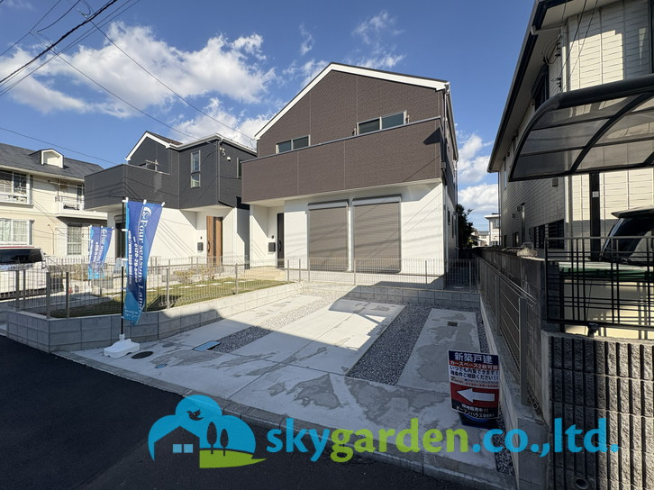 茅ヶ崎市柳島2期　新築戸建　全2棟2号棟の外観