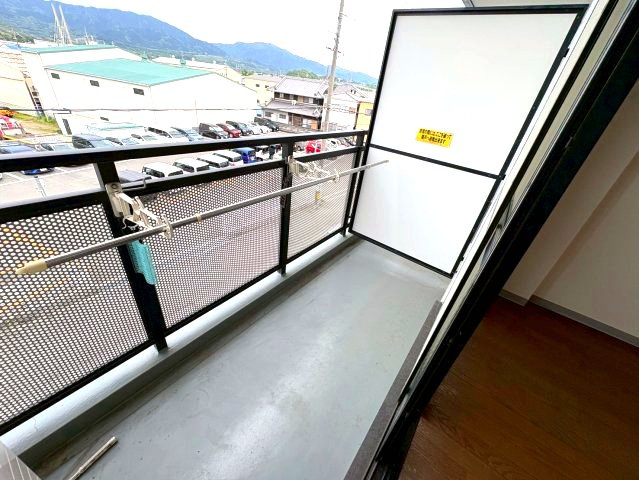 メルベーユのバルコニー