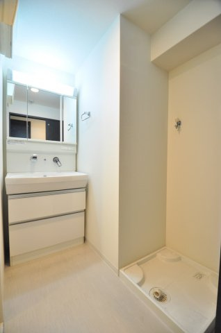 大阪市城東区成育４丁目の賃貸マンションの洗面所