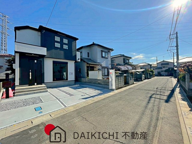 【前面道路含む現地写真】 | 北本市下石戸下3期　GRAFARE　新築戸建　全1棟　1号棟