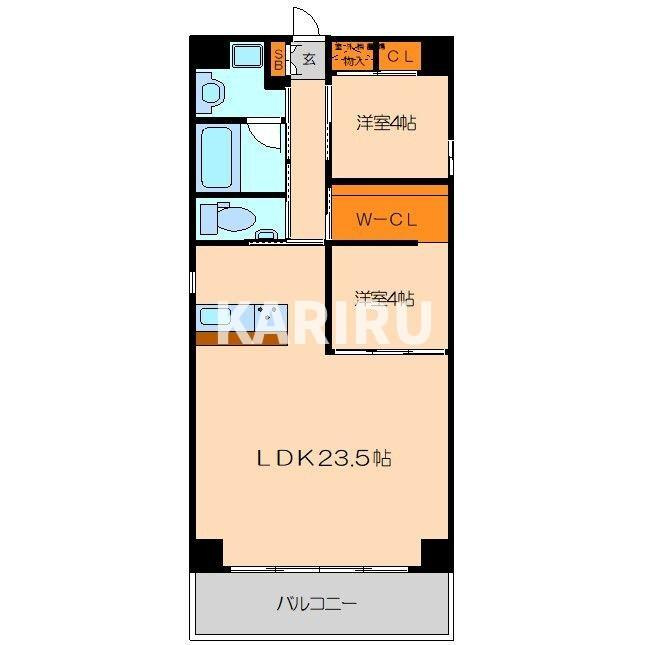 TROVE TANIMACHIの間取り