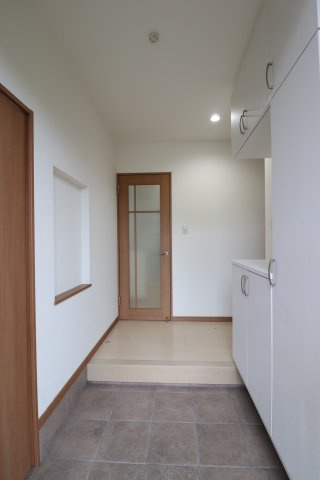 富田林市金剛錦織台　4LDKの玄関