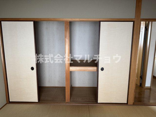 下三栖店舗付住宅の収納|ちょっとした収納スペースも充実しています