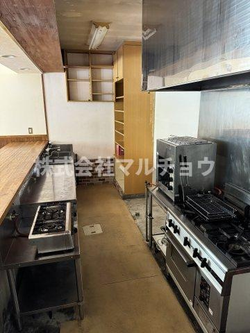 下三栖店舗付住宅のキッチン|お料理しやすいキッチンです