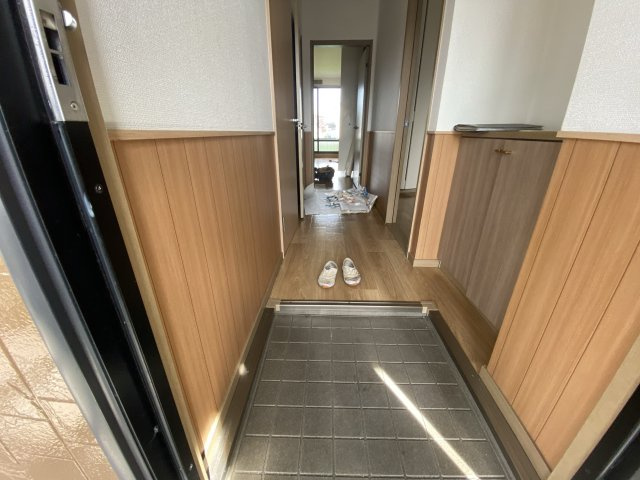 サンフォーレストＡの玄関