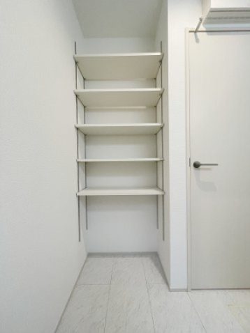 新築戸建・建売　福島市泉字仲田　GRAFARE　全2棟の収納|リネン庫もありタオルやお風呂用品のストックなど、収納スペースに困りません！