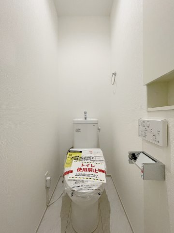 新築戸建・建売　福島市泉字仲田　GRAFARE　全2棟のトイレ