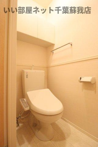 プルミエール　B棟のトイレ|清潔感のあるトイレです