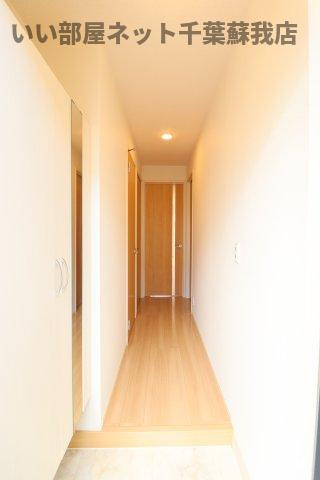 プルミエール　B棟の玄関|ゆったりとした玄関です