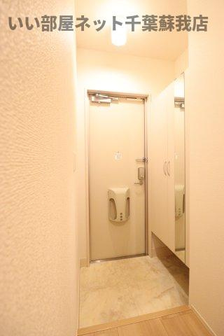 プルミエール　B棟の玄関|シンプルで使いやすい玄関です