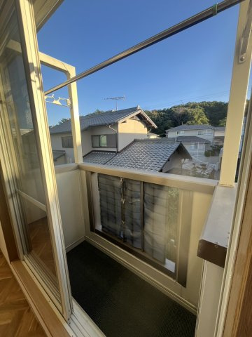ブランシェのバルコニー|バルコニー付きです