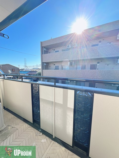 アネックス坂巻のバルコニー
