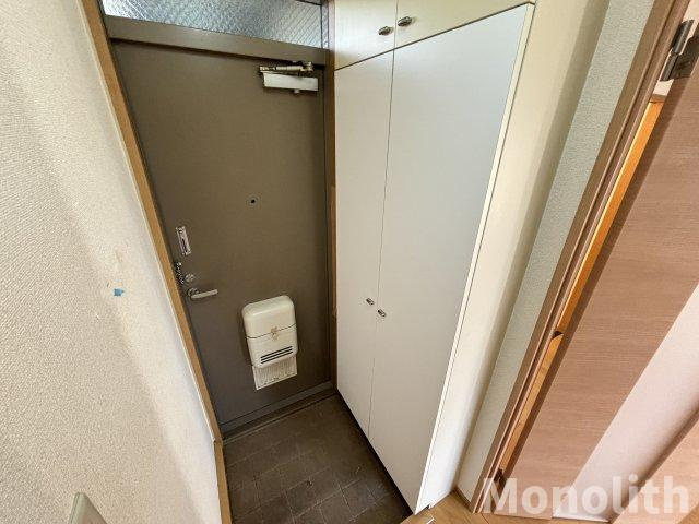 クレールタウンの玄関