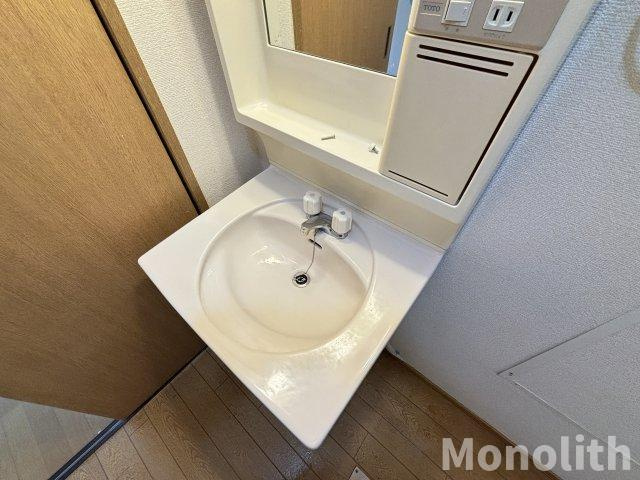 クレールタウンの洗面所