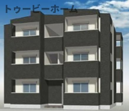 ジーメゾン川越南大塚 の外観パース|こちら、外観パースです