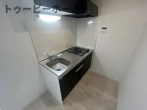 ジーメゾン川越南大塚 のキッチン|コンパクトなキッチンで掃除もラクラク