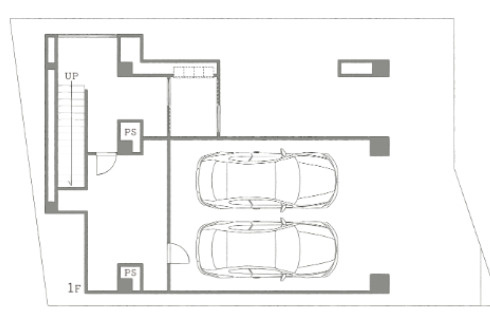 ララソル芦屋の駐車場