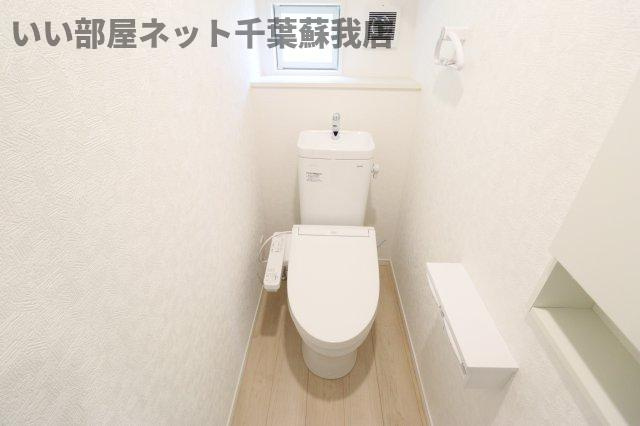 Kolet千葉川戸町のトイレ|シンプルで使いやすいトイレです
