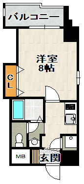 ビガーポリス１３３宝塚の間取り