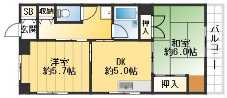 ビオラ並木台【弊社管理物件】の間取り