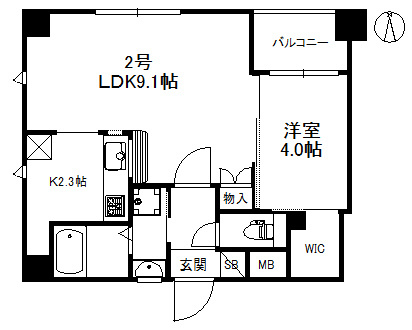 ASTRO MINDの間取り