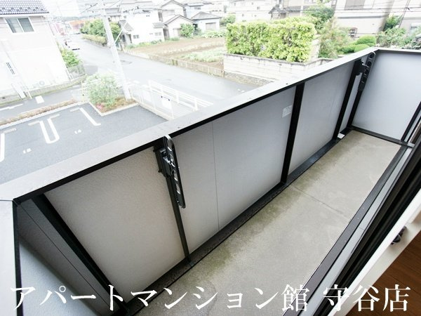 アムールゆめみ野Cのバルコニー