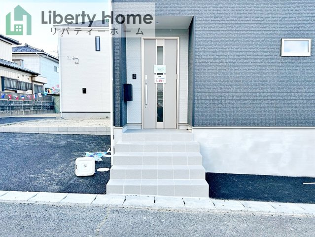 北茨城市大津町北町第12　新築戸建　2号棟のエントランス