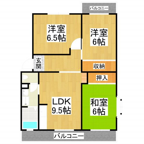 【間取り】 | パークマンション