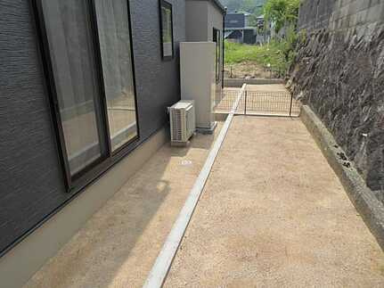 広島市東区福田８丁目 の庭
