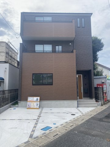 《仲介手数料無料》志木市柏町５丁目6-27(全1戸)新築一戸建てハートフルタウンの外観|撮影日 2025年9月14日 13:30 晴れ