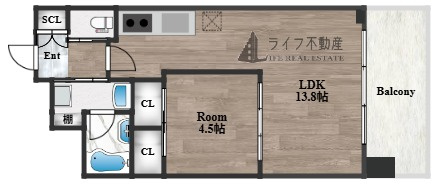 プレジオ永和ASIANの間取り