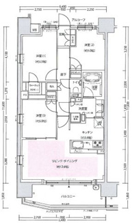 【間取り】 | S-FORT大阪同心