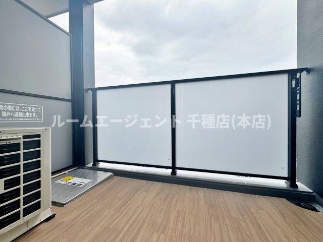 ディアレイシャス名古屋太閤通Ⅲのバルコニー