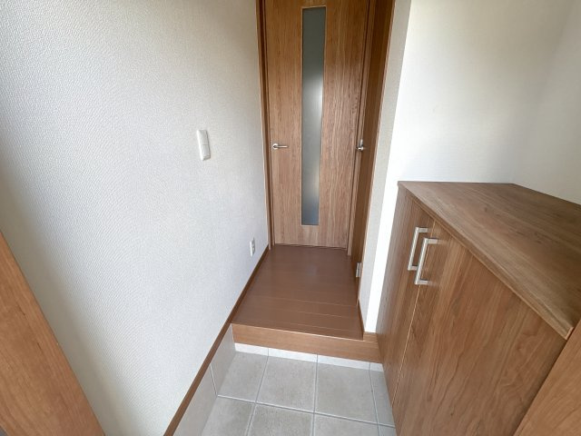 ユニゾン百楽園1の玄関