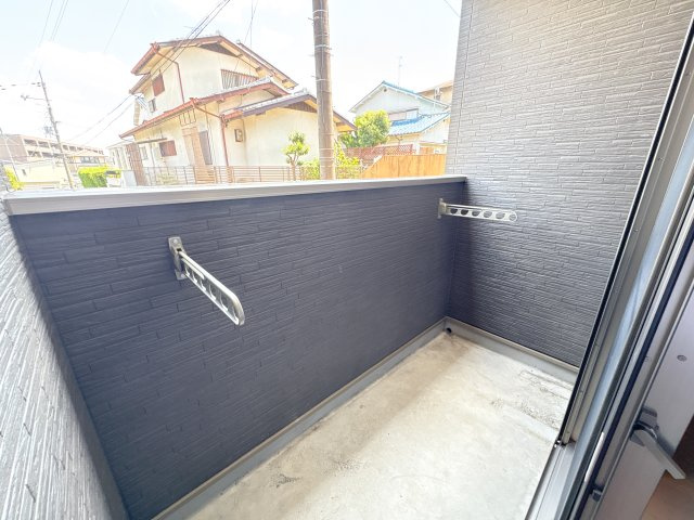 ユニゾン百楽園1のバルコニー