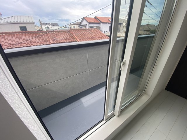 《仲介手数料無料》志木市柏町６丁目29-75(全1戸)新築一戸建てファーストタウンのバルコニー|撮影日 2025年9月14日 13:30 晴れ