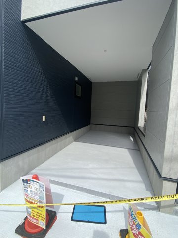 《仲介手数料無料》志木市柏町６丁目29-75(全1戸)新築一戸建てファーストタウンの駐車場|撮影日 2025年9月14日 13:30 晴れ