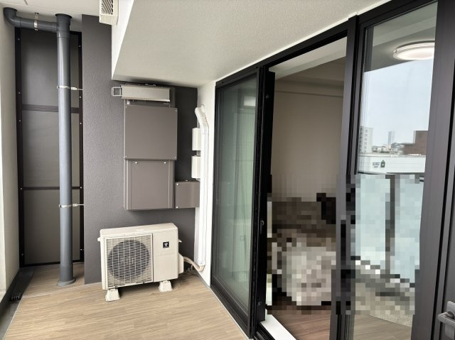 中古マンション　プラウドタワー豊橋のバルコニー|広々バルコニーです♪