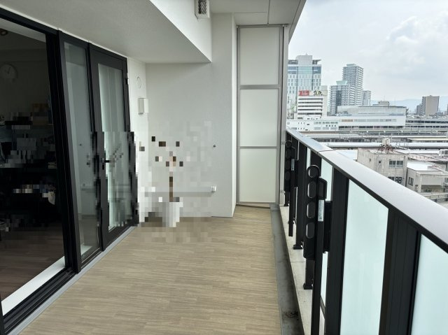 中古マンション　プラウドタワー豊橋のバルコニー|広々バルコニーです♪