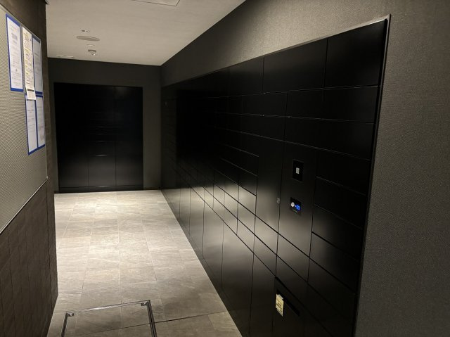 中古マンション　プラウドタワー豊橋の設備|郵便受け＋宅配ボックス