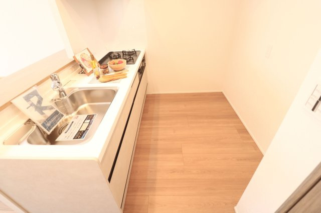 【キッチン】 | ハイラークみずほ台　（ふじみ野店） | キッチン交換実施。浄水器つきの機能的なシステムキッチンです。