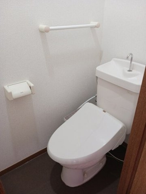 【トイレ】 | オーキッドテラス平井 | 落ち着いた色調のトイレです