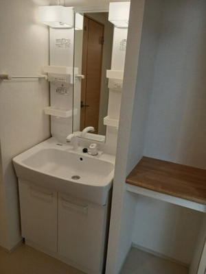 【洗面所】 | Ｃｒｏｓｓ　Ｓｉｄｅ | 広い洗面スペース