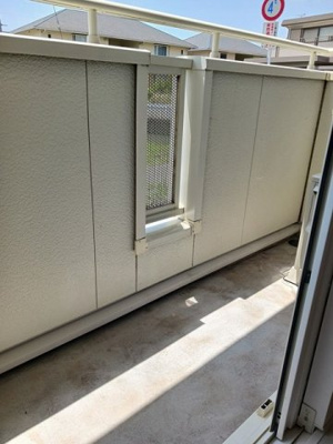 【バルコニー】 | Ｃｒｏｓｓ　Ｓｉｄｅ | 広々としたバルコニーです