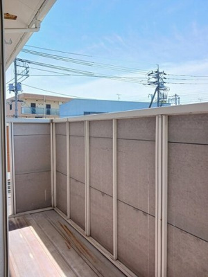 【バルコニー】 | ニューシティしみず１ | 陽当たり良好なバルコニーです