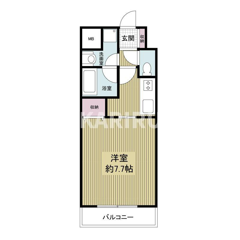 プレジオ都島 の間取り
