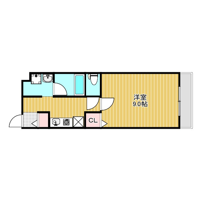 三協ハイツⅡの間取り