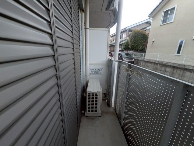 三協ハイツⅡのバルコニー