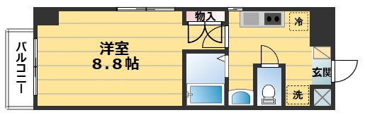 ファミユ白川の間取り