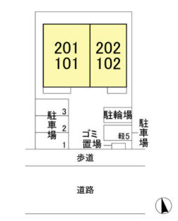 【区画図】 | Gland le bois